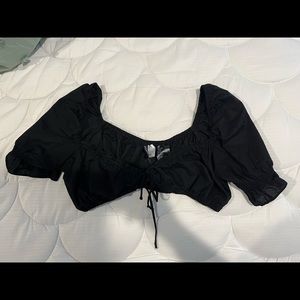 h&m black top